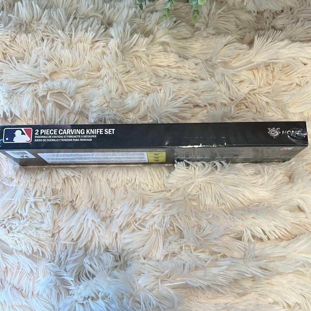New York Yankees Two Piece Carving Knife Set by The Sports Vault